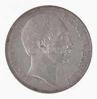 Német Államok / Bajorország 1863. Tallér Ag 'II. Miksa' (18,53g) T:1-,2 / German States / Bavaria 1863. Thaler Ag 'Maxim - Non Classés