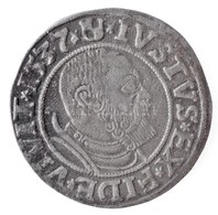 Német Államok / Porosz Hercegség 1537. 1Gr Ag 'Brandenburgi Albert' (1,86g) T:2 / 
German States / Duchy Of Prussia 1537 - Ohne Zuordnung