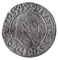 Német Államok / Porosz Hercegség 1545. 1Gr Ag 'Brandenburgi Albert' (1,77g) T:2 / 
German States / Duchy Of Prussia 1545 - Unclassified