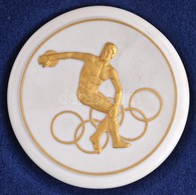 NDK DN 'Gesellschaft Zur Förderung Des Olympischen Gedankens In Der Deutschen Demokratischen Republik' Porcelán Emlékére - Non Classificati