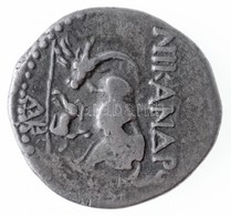 Illíria / Apollónia Kr. E. 229-100. Nikandrosz és Andriszkosz Drachma Ag (3,16g) T:2- / 
Illyria / Apollonia 229-100. BC - Non Classés