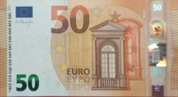 EURO FRANCE(EB) 50 Euros E008, DRAGHI, UNCIRCULATED - 50 Euro