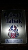 "Cruwell Tabak" 16x22 Plaque Carton Gaufrée - TB - Pubblicitari