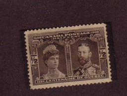 CANADA 1908  YVERT  N°85 NEUF NG - Neufs