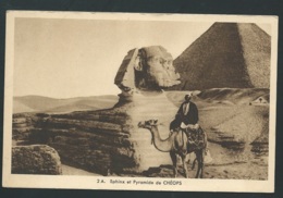 - Sphinx Et Pyramide De Chéops Vac97 - Sphinx