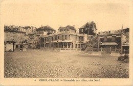 Delcampe - -dpts Div-ref-AN460- Seine Maritime - Criel Plage - Ensemble De Villas - Côté Nord - Villa - Batiments Et Architecture - - Criel Sur Mer