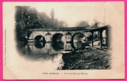 Isle Adam - Pont Du Bras Du Moulin - Imp. Librairie FREMONT - L'Isle Adam