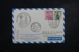 AUTRICHE - Carte Par Ballon En 1959 , Cachets Plaisants , à Voir - L 44373 - Ballonpost