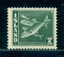 1939 Fish,Atlantic Herring,Fische,Iceland,Mi.211 B,7 A,perf.14-13.50,MNH - Fishes