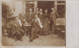 Commerce - Café Restaurant - Carte-Photo - Arthur Loiseau - Boisson Absinthe ? - Cafés