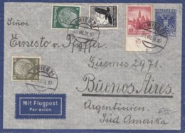 Austria - 1938 Airmail Vienna To Buenos Aires (arrival On Back) - Briefe U. Dokumente