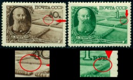 Russia 1949 V. Dokuchaev,Geography,Naturalist,Soil Scientist,Research,M.1365,MNH - Errors & Oddities