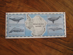 2011  TAAF BF 25  * *  NO YT 587/590   BALEINES DES TERRES AUSTRALES - Blocks & Sheetlets