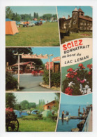 Sciez: Bonnatrait Et Le Lac Leman, Camping (19-2202) - Sciez