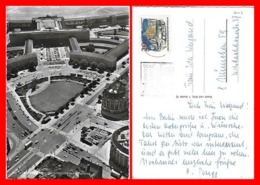 CPSM/gf  BERLIN (Allemagne)  Tempelhof, Platz Der Luftbrücke Und Flughafen...I645 - Tempelhof