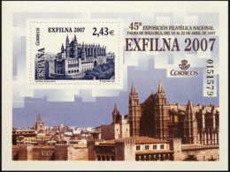 ESPAGNE SPANIEN SPAIN ESPAÑA 2007 STAMPSHOW PALMA DE MALLORCA ED HB4321 YV BF159-3919 MI B4214 SG MS4248 SC SH3489 - Prove & Ristampe