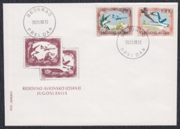 Yugoslavia 1988 Definitive Stamps Value 500 And 1000, FDC (20.1.1988) Michel 2098 C / 2099 C - FDC