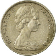 Monnaie, Australie, Elizabeth II, 5 Cents, 1968, Melbourne, TB+, Copper-nickel - Victoria