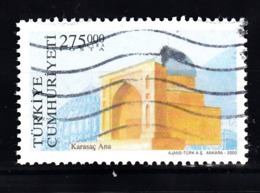 Turkije 2000 Mi Nr  3249,  Karasaç-Ana-Mausoleum - Used Stamps