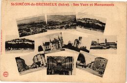 CPA St-SIMEON-de-BRESSIEUX - Ses Vues Et Monuments (241736) - Bressieux