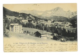 CPA SUISSE VILLARS ET LE GRAND MUVERAN - Villars-les-Moines