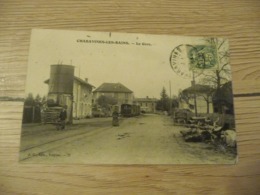 CPA 3 Isère Charavines Les Bains La Gare - Charavines