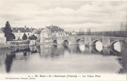 CPA - Saint Savin - Le Vieux Pont - Saint Julien L'Ars
