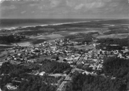 40-VIEUX-BOUCAU- VUE AERIENNE , LA BOURG AU FOND, L'OCEAN - Vieux Boucau