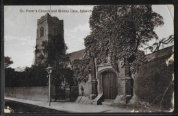 REPRODUCTION ANGLETERRE - Ipswich, St. Peter's Church And Wolsey Gate - Ipswich