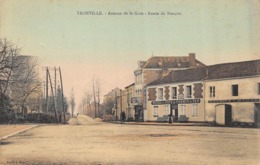 CPA 55 TRONVILLE AVENUE DE LA GARE ROUTE DE NANCOIS - Autres & Non Classés