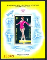 1984 Los Angeles Olympics,Gymnastics,Balance Beam,Romania,B.204,Imperforated,MNH - Ete 1932: Los Angeles