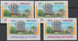 Tchad Chad Tschad 1993 Mi. 1247 - 1250 Banques Des Etats D'Afrique Centrale Bank - Tsjaad (1960-...)