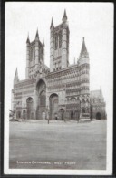 REPRODUCTION ANGLETERRE - Lincoln, Cathedral - West Front - Lincoln