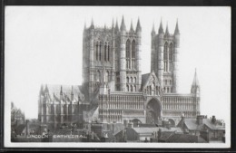CARTE PHOTO ANGLETERRE - Lincoln, Cathedral - Lincoln