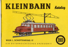 Catalogue KLEINBAHN 1964 Spur HO  1:87 - Duits