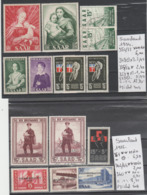 TIMBRES D ALLEMAGNE NEUF**MNH/*/°/  (SAARLAND) 1953-54-55 NR VOIR SUR PAPIER AVEC TIMBRES COTE 45.70   € - Andere & Zonder Classificatie