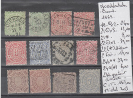 TIMBRES D ALLEMAGNE NEUF** (* ) / * /NORDDEUTSCHER BUND  1869 NR VOIR SUR PAPIER AVEC TIMBRES COTE   167  € - Altri & Non Classificati