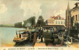 CPA - France - (76) Seine Maritime - La Bouille - Embarcadère Du Bateau De Rouen - La Bouille