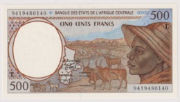 Gabon 500 Fr  UNC 1994 - Gabun