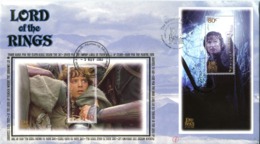 New Zealand 2003 Lord Of The Rings - Buckingham Limited Edition Cover - FDC