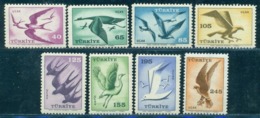 1959 Birds,Barn Swallow,crane,red-rumped Swallow,eagle,Hawk,Turkey,1660,MNH - Hirondelles