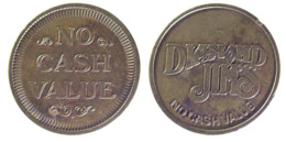 01066 GETTONE JETON TOKEN AMUSEMENT DIAMOND JIM’S - Other & Unclassified