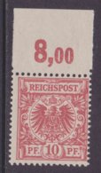 DR MiNr. 47b ** Oberrand Gepr. - Unused Stamps