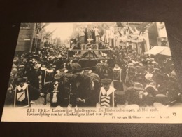 Lebbeke - Luisterrijke Jubelfeesten Stoet 28 Mei 1908 - Photo Climan-Ruyssers - Verheerlijking Hart Van Jezus - Lebbeke
