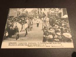 Lebbeke - Luisterrijke Jubelfeesten Stoet 28 Mei 1908 - Photo Climan-Ruyssers - Burgondische Edellieden - Lebbeke