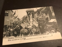 Lebbeke - Luisterrijke Jubelfeesten Stoet 28 Mei 1908 - Photo Climan-Ruyssers - Maria Verschijnt Aan Pachtster - Lebbeke