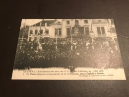 Lebbeke - Luisterrijke Jubelfeesten Stoet 28 Mei 1908 - Climan-Ruyssers - Maatschappijen Vereenigingen Cantate - Lebbeke