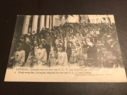 Lebbeke - Luisterrijke Jubelfeesten Stoet 28 Mei 1908 - Climan-Ruyssers - Groep Maagden - Lebbeke