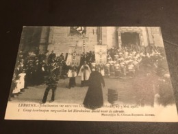 Lebbeke - Luisterrijke Jubelfeesten Stoet 28 Mei 1908 - Climan-Ruyssers - Groep Koorknapen - Lebbeke