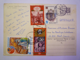 2019 - 2735  Carte Postale De RUSSIE  à Destination De MONT LOUIS   XXX - Briefe U. Dokumente